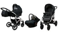 Babylux Largo ALU Silver frame Black