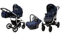 Babylux Largo ALU Silver frame Blue Stars