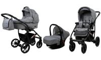 Babylux Largo ALU Black frame Grey Flex