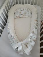 Handmade szett babaágyba Erdei állatok