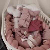Smart Bed babafészek muszlin anyagból