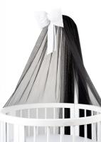 Smart Bed baldachin tüll anyagból pamut masnival