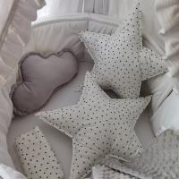 Smart Bed pamut díszpárna - csillag