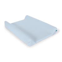 Ceba Baby pelenkázó lap huzat 50x70-80cm Light grey melange + blue 2db