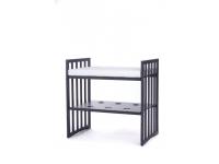 Nagyobbítható gyerekágy 9in1 oval Olive + matrac