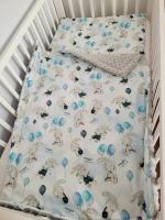 Handmade ágyneműszett kiságyba Magic Cream