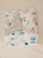 Handmade ágyneműszett kiságyba Magic Cream