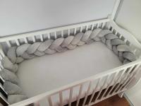 Handmade ágyneműszett kiságyba Magic Cream