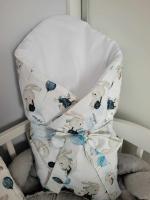 Handmade ágyneműszett kiságyba Magic Cream