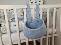 Handmade ágyneműszett kiságyba Magic Cream