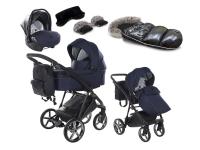 Junama Air V2 5in1 (+ Hordozó + Téli lábzsák + Kesztyű az árban) blue