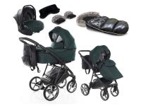 Junama Air V2 5in1 (+ Hordozó + Téli lábzsák + Kesztyű az árban) Green