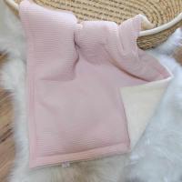 Handmade takaró 3-rétegű rózsaszín