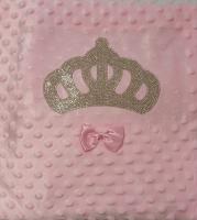 Babatakaró  75x90 cm Crown Pink