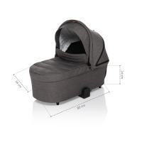 Zopa Move Cross 2 + XL mózeskosár + adapterek