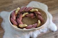 Handmade szett kiságyba - arany