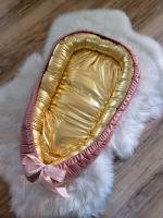 Handmade szett kiságyba - arany