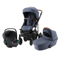 Britax Römer Smile III 3in1(smile III babakocsi + mózeskosár + Baby Safe 3 i-Size hordozó)