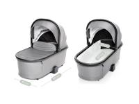 Zopa Move Cross 3 + XL 3 mózeskosár + Adapterek + Zopa XM Plus i-Size hordozó + Isofix bázistalp
