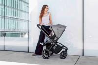 Zopa Move Cross 3 + XL 3 mózeskosár + Adapterek + Zopa XM Plus i-Size hordozó + Isofix bázistalp