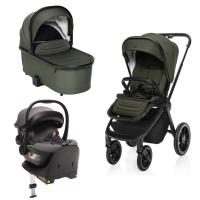 Zopa Move Cross 3 + XL 3 mózeskosár + Adapterek + Zopa XM Plus i-Size hordozó + Isofix bázistalp