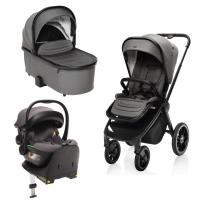 Zopa Move Cross 3 + XL 3 mózeskosár + Adapterek + Zopa XM Plus i-Size hordozó + Isofix bázistalp