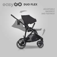 Easy Go Duoflex testvérbabakocsi (1 db mózes + 1 db sportrész)