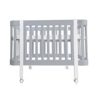 Nika Duo anti-reflux nagyobbítható babaágy – szürke fehér lábakkal