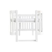 Nika Duo anti-reflux nagyobbítható babaágy - fehér