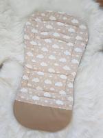 Handmade babakocsibetét Felhő