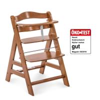Hauck Alpha+ fa etetőszék Walnut