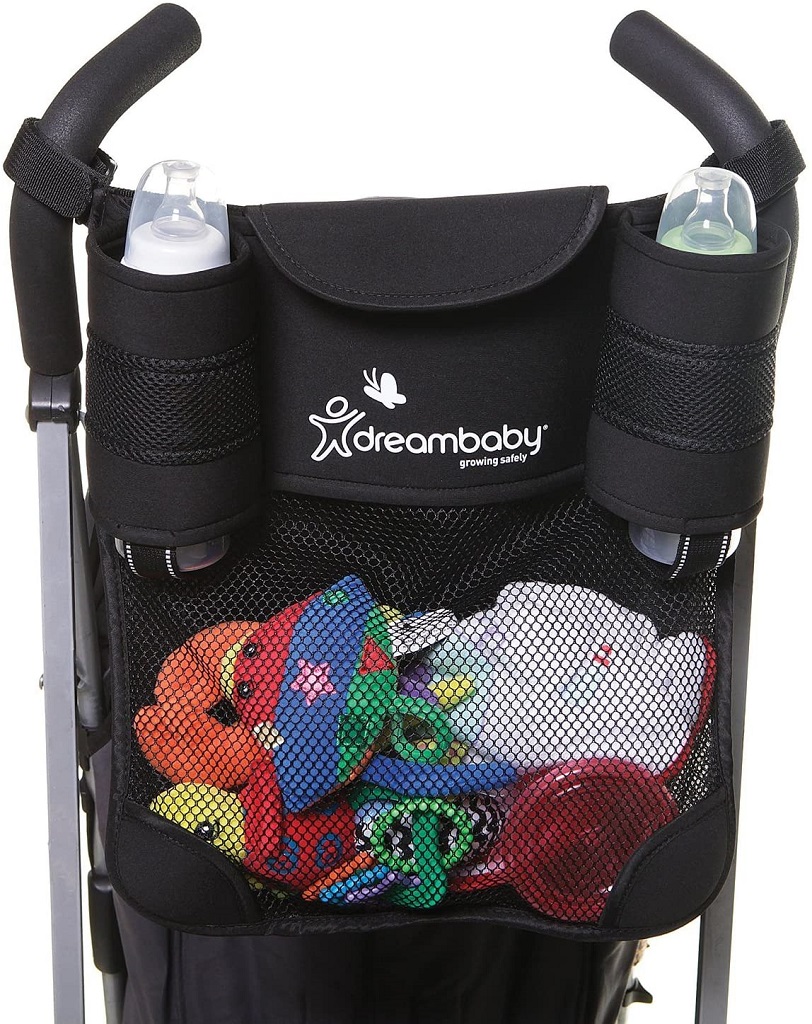 DREAMBABY Babakocsi szervező két pohártartóval