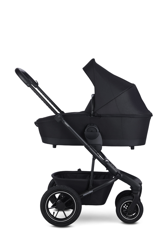 EASYWALKER Kombinált babakocsi Harvey⁵ Midnight Black XXL AIR
