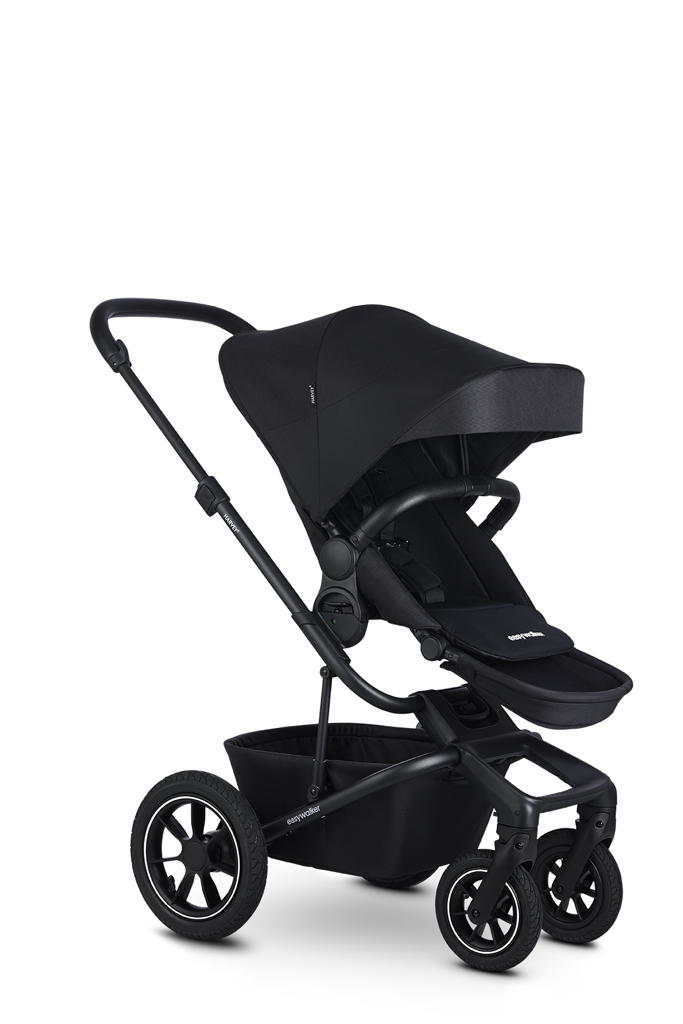 EASYWALKER Kombinált babakocsi Harvey⁵ Midnight Black XXL AIR
