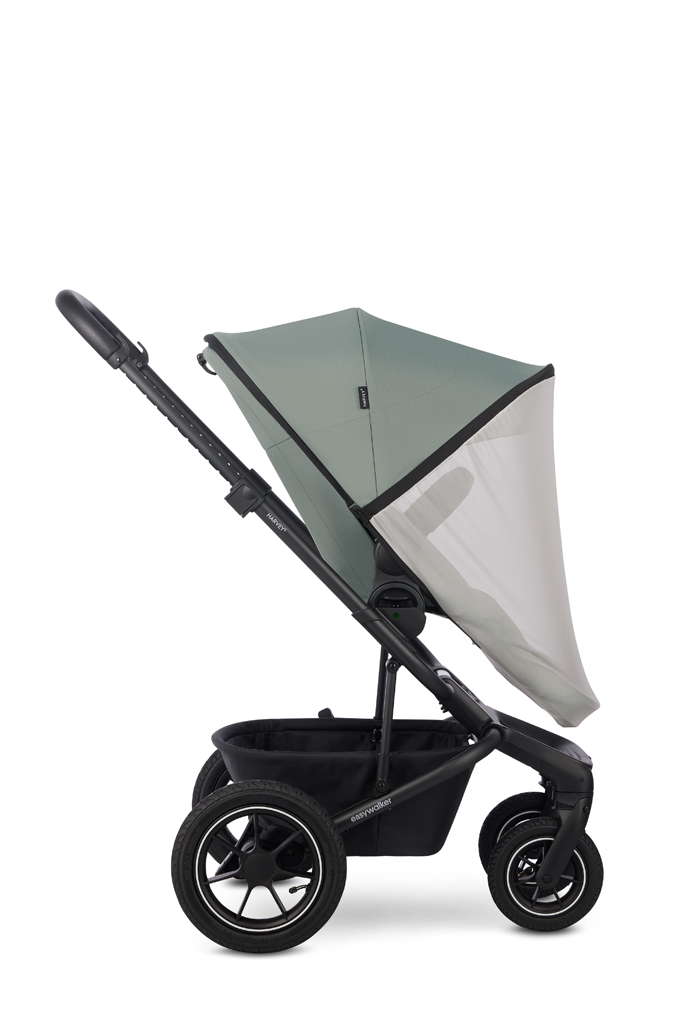 EASYWALKER Kombinált babakocsi Harvey⁵ Midnight Black XXL AIR