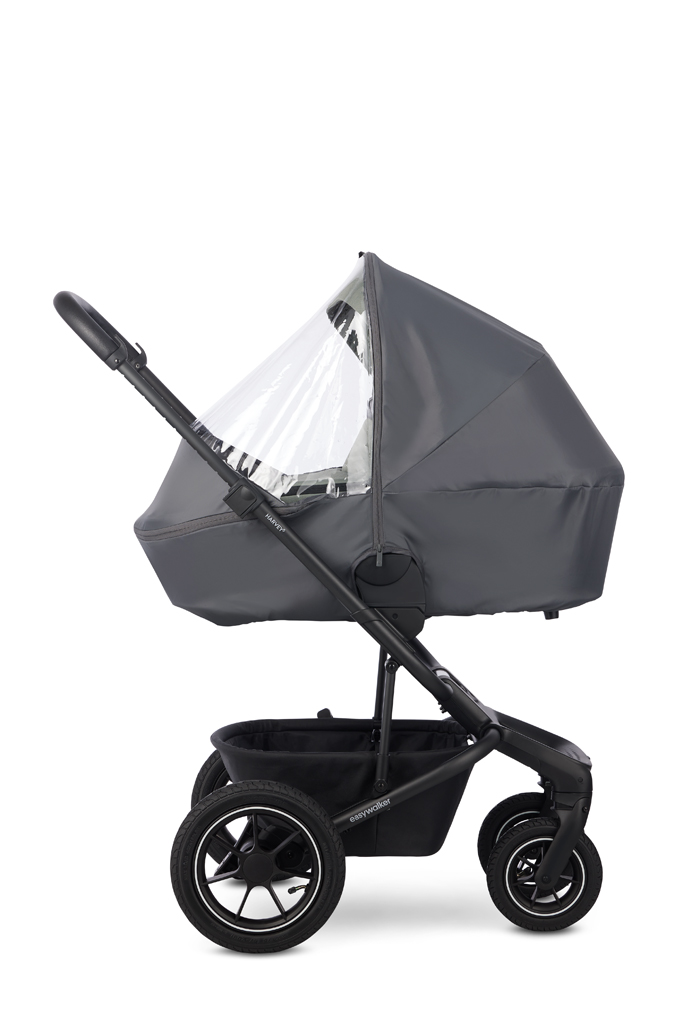 EASYWALKER Kombinált babakocsi Harvey⁵ Midnight Black XXL AIR