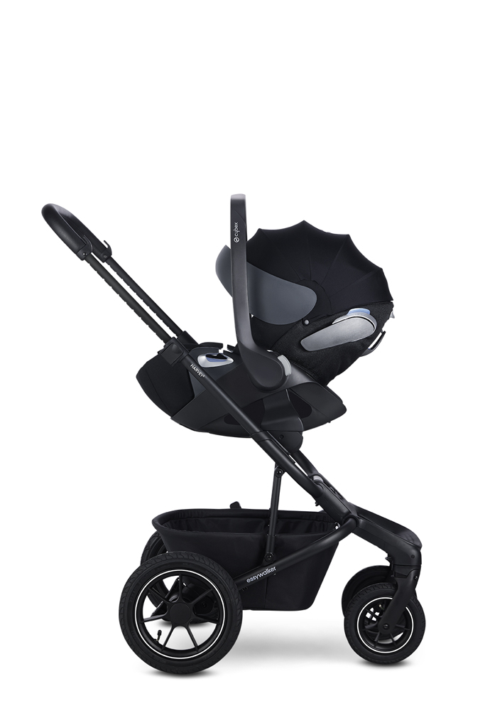 EASYWALKER Kombinált babakocsi Harvey⁵ Midnight Black XXL AIR
