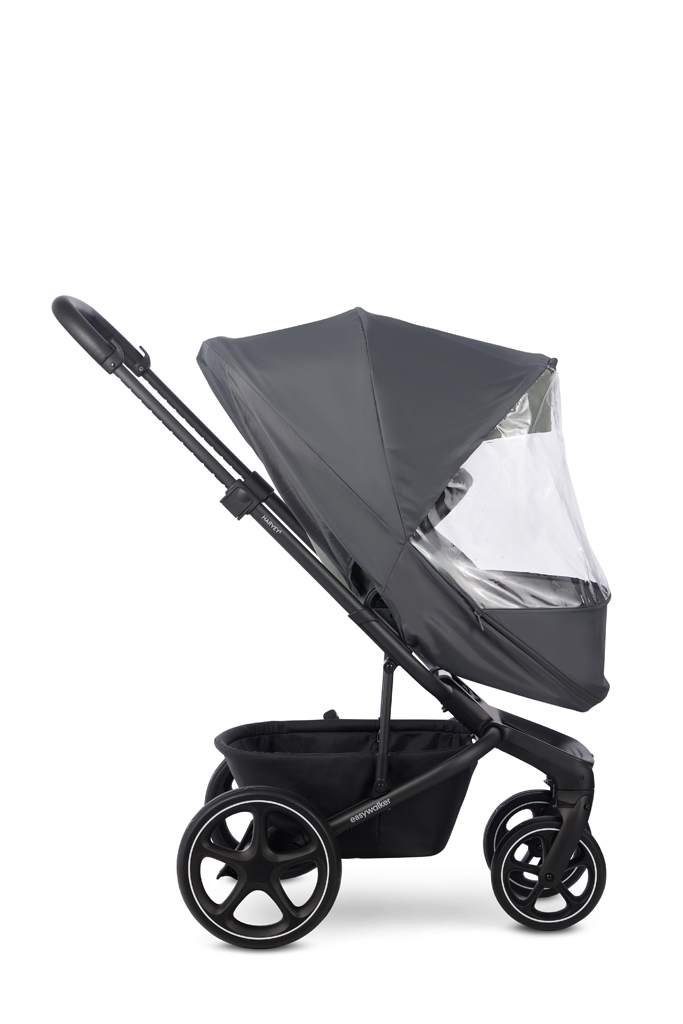 EASYWALKER Kombinált babakocsi Harvey⁵ Midnight Black XXL RWS