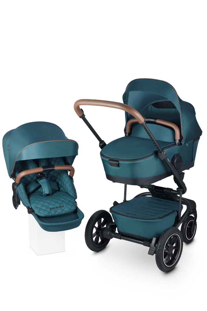 EASYWALKER Kombinált babakocsi Harvey⁵ Premium Jade Green XXL AIR