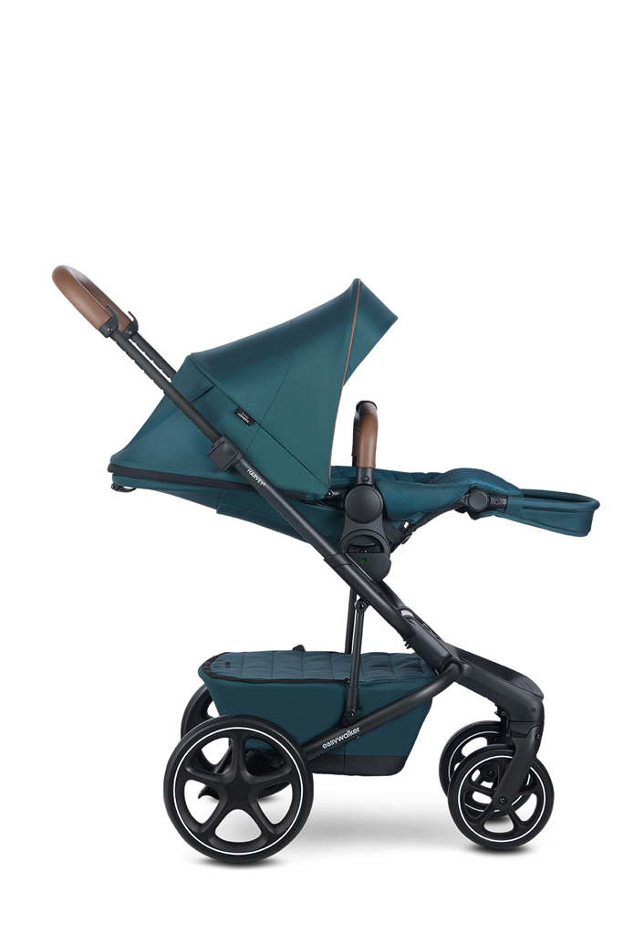 EASYWALKER Kombinált babakocsi Harvey⁵ Premium Jade Green XXL RWS