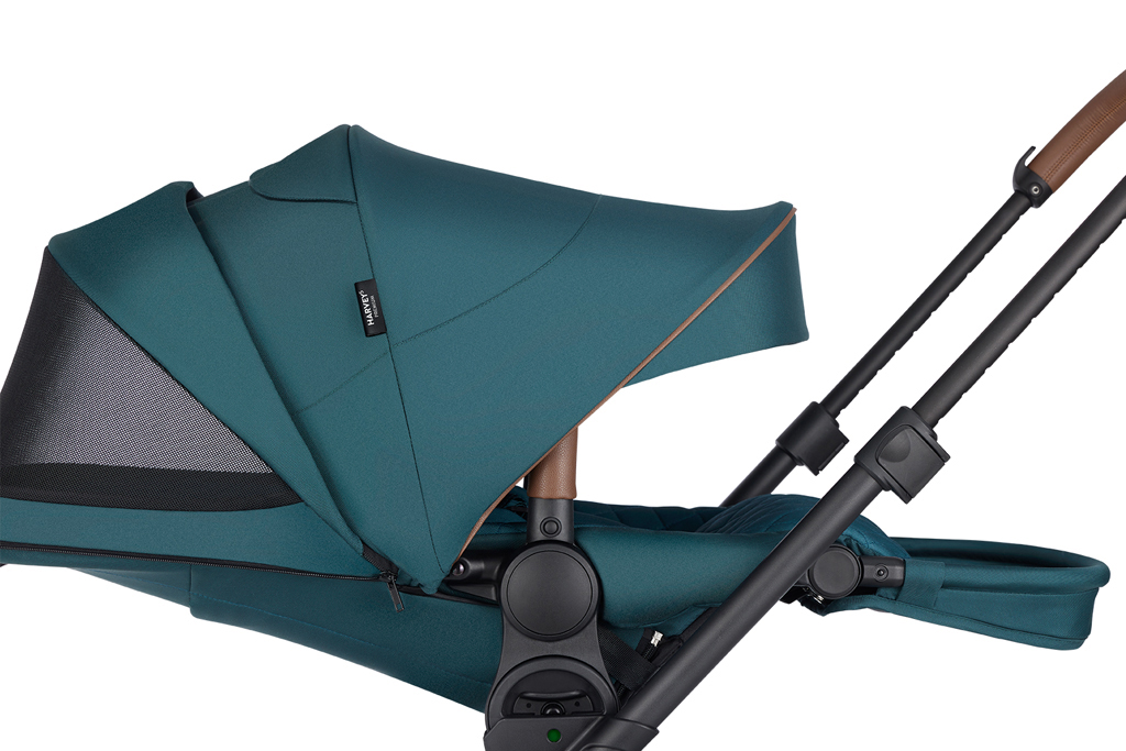 EASYWALKER Kombinált babakocsi Harvey⁵ Premium Jade Green XXL RWS