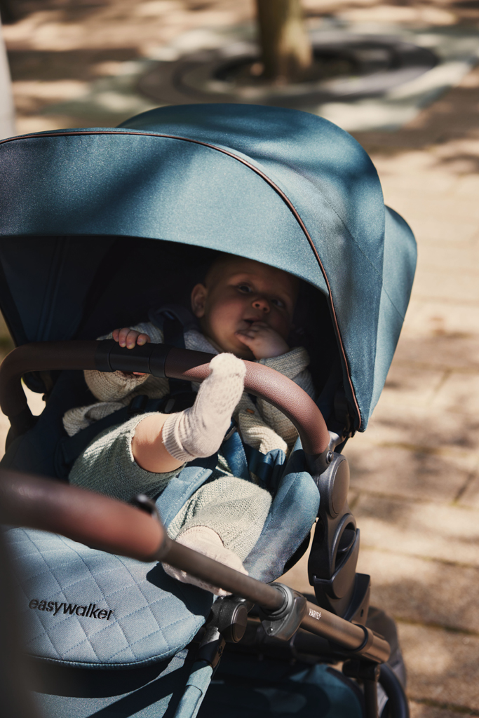 EASYWALKER Kombinált babakocsi Harvey⁵ Premium Jade Green XXL RWS