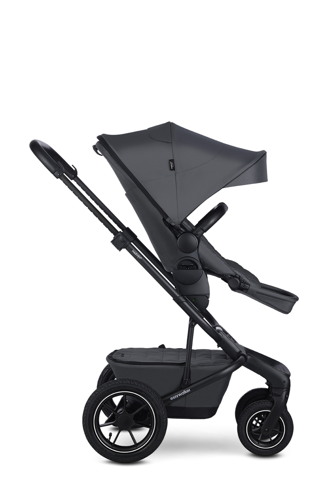 EASYWALKER Kombinált babakocsi Harvey⁵ Premium Mineral Grey XXL AIR