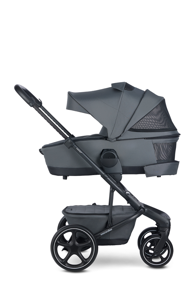 EASYWALKER Kombinált babakocsi Harvey⁵ Premium Mineral Grey XXL RWS