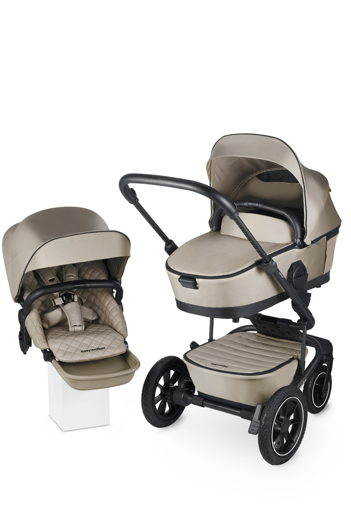 EASYWALKER Kombinált babakocsi Harvey⁵ Premium Pearl Taupe XXL AIR