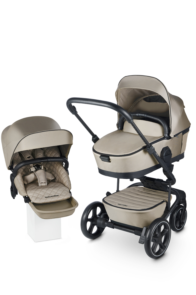 EASYWALKER Kombinált babakocsi Harvey⁵ Premium Pearl Taupe XXL RWS