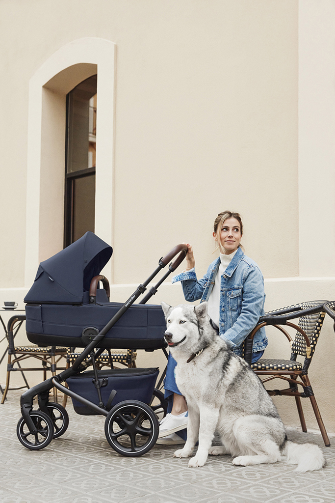 EASYWALKER Kombinált babakocsi Jimmey 2in1 Indigo Blue LITE AIR