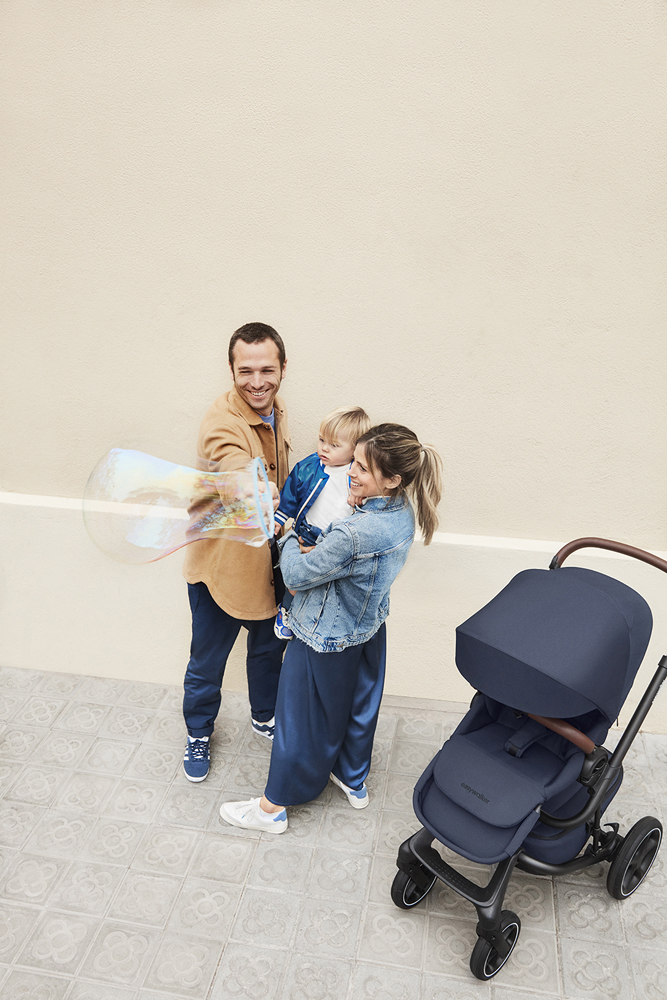 EASYWALKER Kombinált babakocsi Jimmey Indigo Blue XXL AIR + RWS