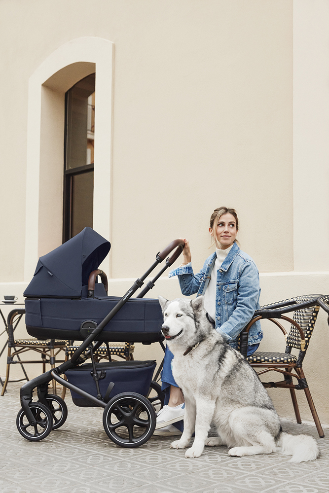 EASYWALKER Kombinált babakocsi Jimmey Indigo Blue XXL RWS