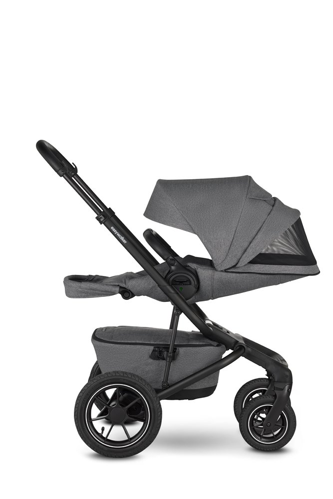 EASYWALKER Kombinált babakocsi Jimmey Iris Grey XXL AIR + RWS